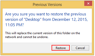 Restore Windows 4